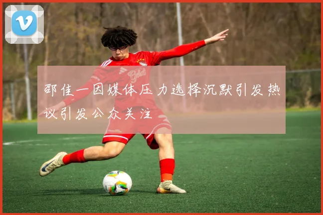 邵佳一因媒体压力选择沉默引发热议引发公众关注